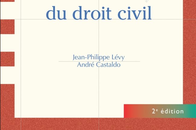 Ouvrage Histoire du droit civil - Jean-Philippe Lévy André Castaldo