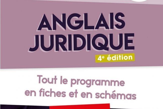 Ouvrage COURS DE  ANGLAIS JURIDIQUE